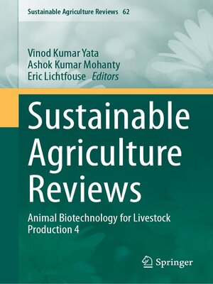 cover image of Sustainable Agriculture Reviews